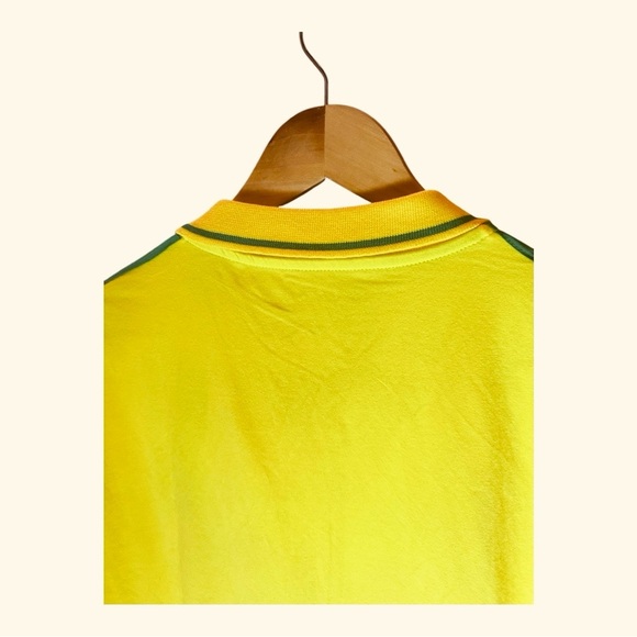 Jamaica National Team Polo - Yellow and Green - Size: 2xLarge - Picture 4 of 8